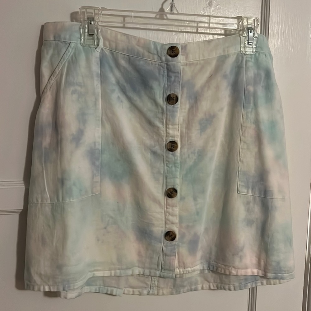 Light Tie Dye Skirt
